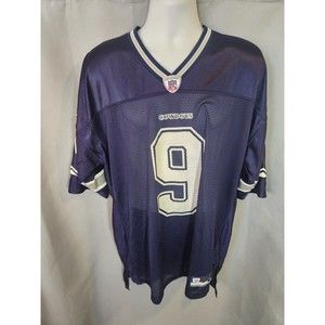 NFL Equipment Reebok Authentic Dallas Cowboys Football Jersey Tony Romo #9 Large